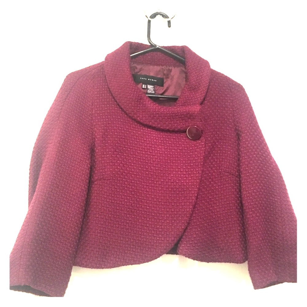 Zara Cropped Jacket